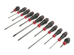 Tekton 41240 High-Torque Black Oxide Screwdriver Set, 12 Pc Made in USA - Picture 1 of 3