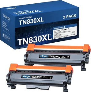 TN830XL Toner Replacement Compatible for Brother TN830XL TN-830 TN830 High Yield - Picture 1 of 12