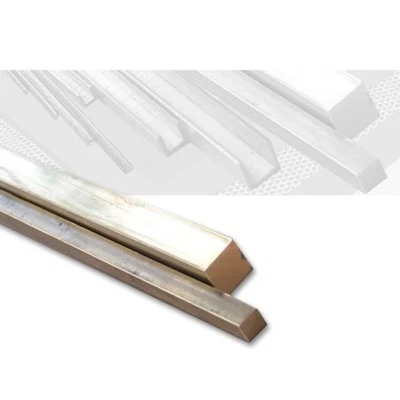 ARCHITEKTURBEDARF (3,45€/m) Messing Vierkantprofil 2,0 x 2,0 mm Länge 100 cm, quadratisch