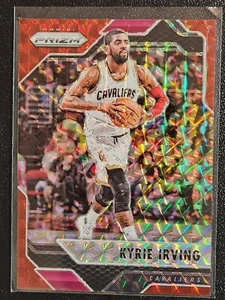 Kyrie Irving π΄ Red Prizm π΄ 2016-17 Prizm #62 Cleveland Cavaliers NBA - Picture 1 of 3