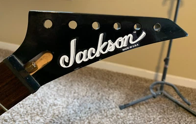 Jackson San Dimas TM Waterslide decal Silkscreened type NOS White - Image 1 of 4