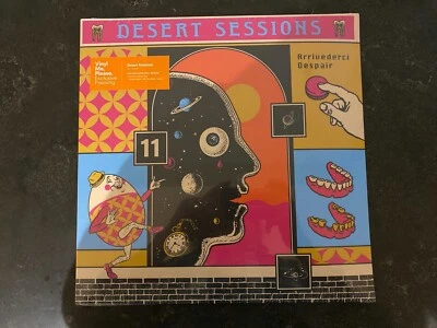 DESERT SESSIONS Vol 11 &12 Orange Vinyl LP #105 NEW LTD/Numbered/QOTSA VMP - Image 1 of 2