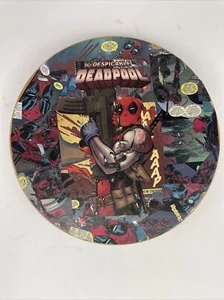 Deadpool sgabello bar top fatto in casa Hodgepodge fumetto pagine 13" appendiabiti da parete - Foto 1 di 10