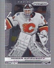 2013-14 Panini Prizm Calgary Flames Hockey Card #117 Miikka Kiprusoff