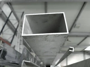 Aluminium  Rechteckrohr  Reststück 100 x 60 x  2,7 mm   1000 mm Länge - Bild 1 von 1