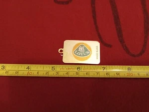 Portachiavi LOTUS in ottone massiccio personalizzato - Foto 1 di 2