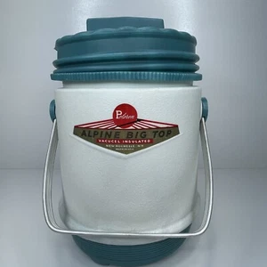 Vintage Poloran Alpine Big Top Vacucel Insulated 1/2 Gallon Container Cooler B/W - Picture 1 of 12