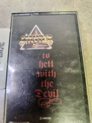 Stryper To Hell With The Devil Cassette 1986 Christian Heavy Metal Enigma Record - Image 1 of 2