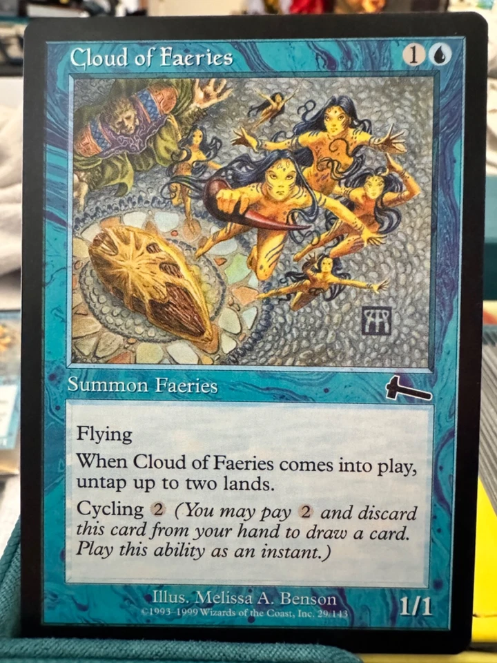 MTG Cloud of Faeries Urza's Legacy NEVER PLAYED - Image 1 of 1