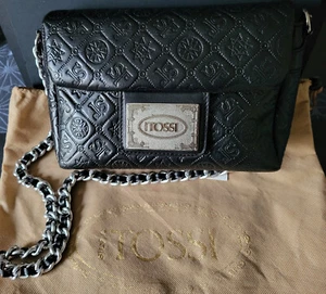 SILVIO TOSSI Tasche Umhängetasche Schultertasche *Leder Neu Staubbeutel 379,- € - Bild 1 von 11