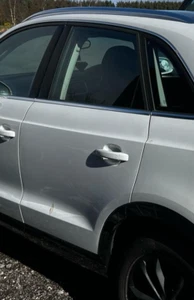 AUDI Q3 PASSENGER SIDE REAR DOOR 2011-2018 BARE DOOR WHITE - Picture 1 of 2