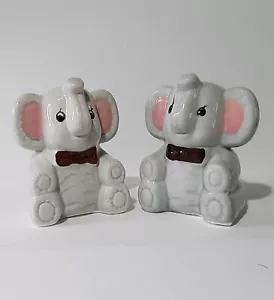 Vintage Elephant Salt & Pepper Shakers - Picture 1 of 4