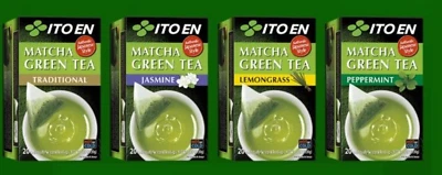 Ito En Four (4) Boxes Variety Matcha Green Tea Combo 20 Tea bag each Box - Image 1 of 4