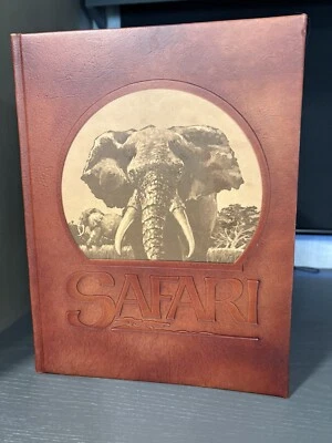 Safari by Günter Ziesler 1984 Leather Special Edition Wildlife Photographer - Image 1 of 4