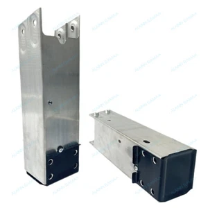 L&R Front Bumper Reinforcement Bar Mount Bracket t Fit For 2017-22 Tesla Model 3 - Picture 1 of 5
