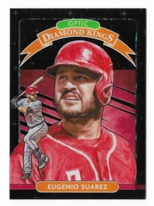 Eugenio Suarez 2020 Donruss Optic Black Stars Diamond Kings #4 /125 Parallel MLB - Picture 1 of 2