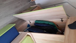 Kindermöbel set mit seitl. Treppenlauf,Hochbett Hertseller Prenneis, gebraucht - Bild 1 von 21