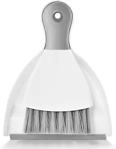 Mini Hand Broom and Dustpan Set, Small Dustpan and Brush Set, Handheld Dust Pan, - Picture 1 of 12