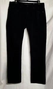 PANTALONE JEANS UOMO 34 X 28 1/2 NERO RSQ LONDRA SKINNY ETICHETTATO 33 X 30 DENIM - Foto 1 di 4