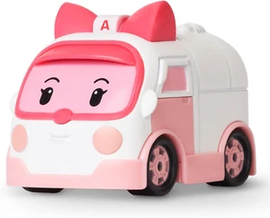 , Amber DIE-CAST Metal Toy Cars, Ambulance Toys, Toddler Cartoon Emergency Vehic - Picture 1 of 12