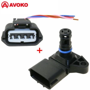 1865A049 Sensore Mappa Pressione Boost Collettore per Smart Fortwo Cabrio 1.0 07-2016 - Foto 1 di 5