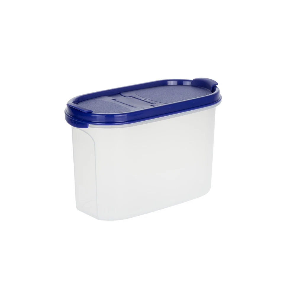 Tupperware Eidgenosse Behälter 1,1 l Blau Schütte Plastikbehälter Vorrat B-Ware - Bild 1 von 1