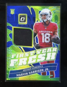 2024 Donruss Optic Marvin Harrison Trikot First Year Fresh CAPRDINALS - Bild 1 von 2