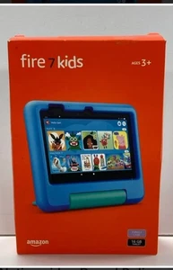 Amazon Fire 7 Kids Tablet 7 inch Display Ages 3-7 16 GB 12th Gen Purple RRP£100 - Picture 1 of 6
