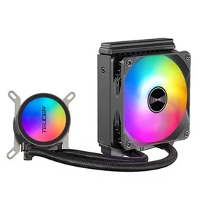 TEUCER AF-120 Water Cooler 12cm RGB Fan Processor Heatsink 120mm PC - Afbeelding 1 van 5