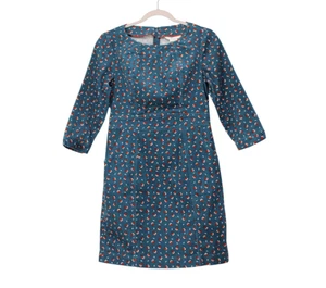 Boden Corduroy Dress 2 Petite Acorn Nature Whimsical Preppy European Coraline - Picture 1 of 13