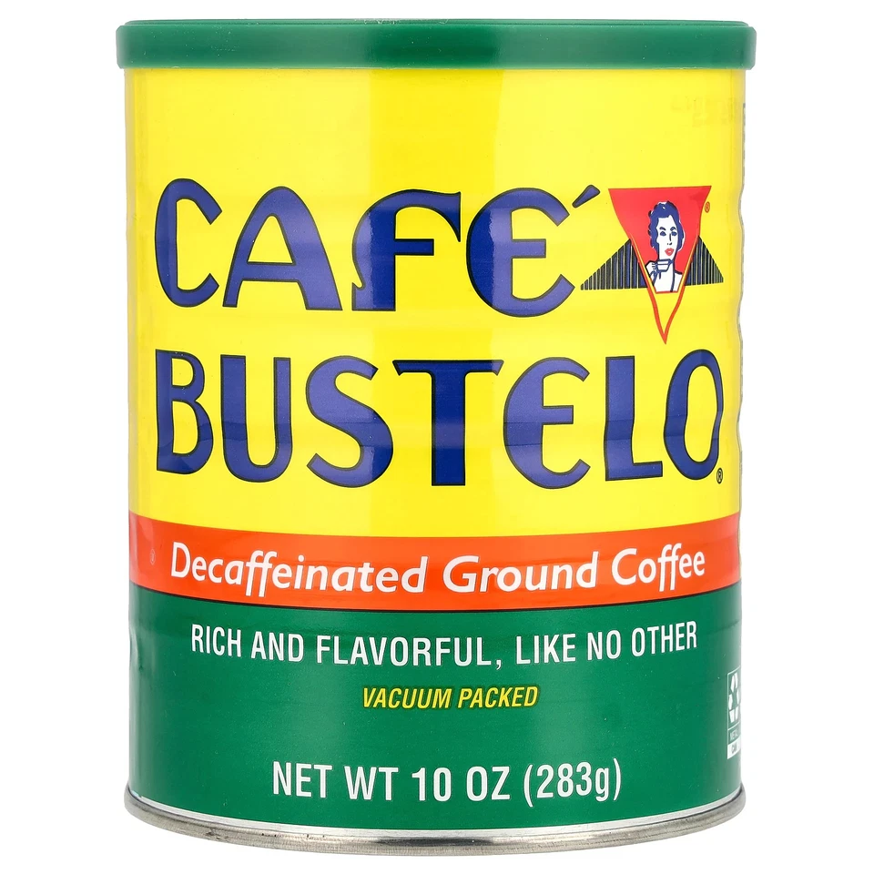 Cafe Bustelo Decaffeinated Coffee 10 Ounce Cans (pack of 12) May Vary