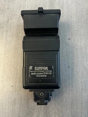 Sunpak 344D Auto Zoom  Flash For Nikon Cameras - Image 1 of 3