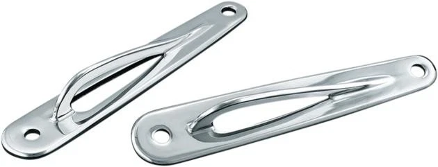 Kuryakyn Teardrop Custom Tie-Down Brackets Chrome #928 Harley Davidson - Image 1 of 1