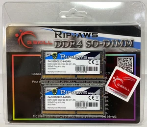 G.SKILL Ripjaws SO-DIMM DDR4 - 3200 Series 64GB (2 x 32GB) 260-Pin - Picture 1 of 2