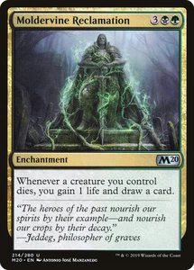 Moldervine Reclamation #214 (Foil) (MP) Core Set 2020 M20 Magic MTG - Picture 1 of 1