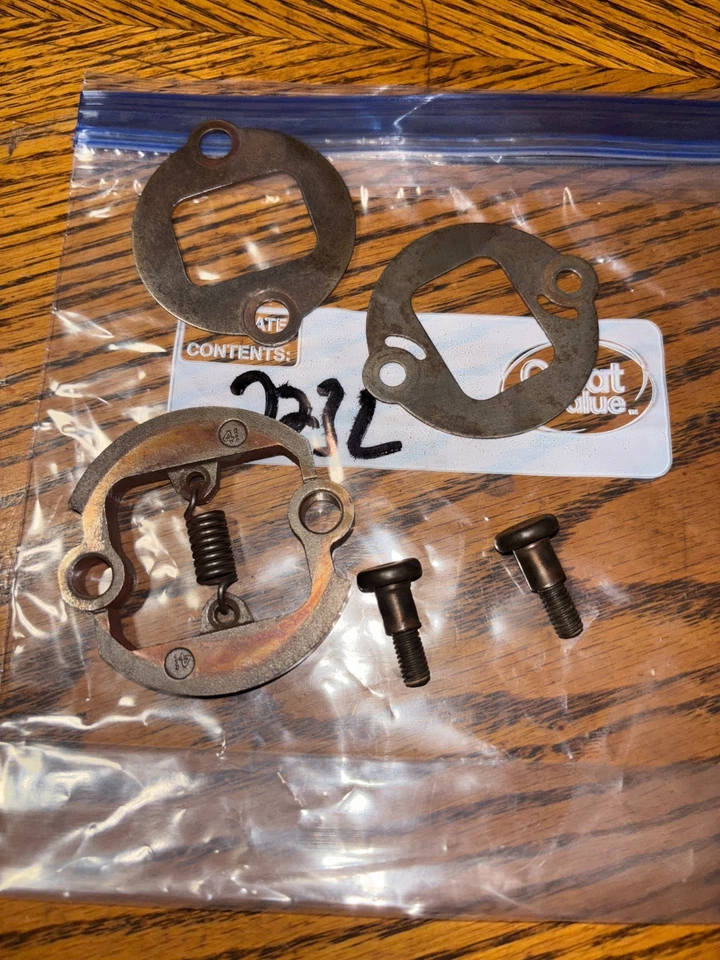 HUSQVARNA 223L 223 L 223R CLUTCH SHOE   W/ BOLTS  OEM - Image 1 of 1