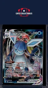 Diverse Karten & Produkte #041/203 Glaceon VMAX Holiday Promo Stempel! - Bild 1 von 2