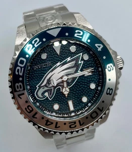 Reloj automático para hombre Invicta NFL Philadelphia Eagles - 47 mm, acero (45026) - Imagen 1 de 15