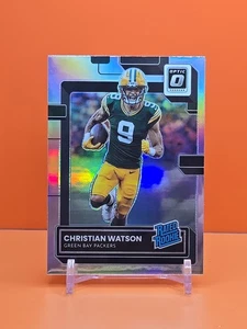 🟡🧀🟢 2022 DONRUSS OPTIC CHRISTIAN WATSON #219 HOLO PRIZM NEW YORK PACKERS - Bild 1 von 2