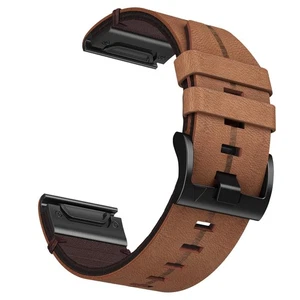 22mm Lederarmband | Fenix 8/7 kompatibel | Solar-Modell - Bild 1 von 8