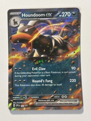 Houndoom ex 103 Sv: Scarlet & Violet Promo Cards Holo - Image 1 of 2