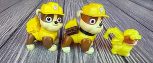 Paw Patrol Rubble Figure Set di 3 Giocattoli da Costruzione - Foto 1 di 3