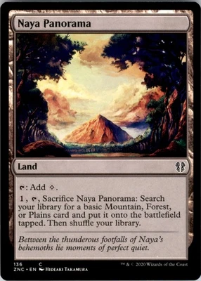 Commander: Zendikar Rising #136 Naya Panorama - Image 1 of 2