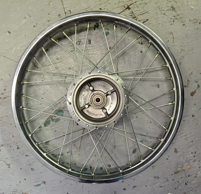 NOS KAWASAKI KD100 1979 RUEDA DELANTERA 16" 41074-041 Foto 1 de 4