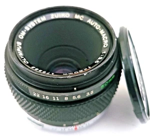 OLYMPUS ZUIKO MC AUTO-Macro 50mm F/3.5 Lens No. 176383 VG - Picture 1 of 7