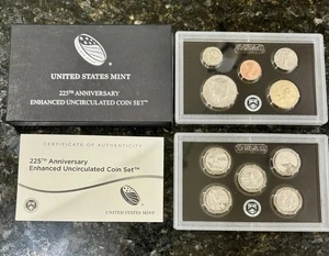 2017-S 225th Anniversary Enhanced Uncirculated Coin Set. US Mint. OGP/COA - Picture 1 of 6