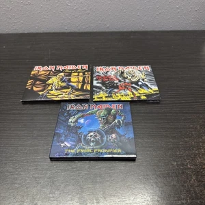 Iron Maiden Cd Lot (3) piece Of Mind, The Number Of The Beast, Final Frontier - Picture 1 of 11