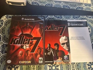 Killer 7 (Nintendo GameCube, 2005) Nur Hülle Handbuch & Einsatz KEINE DISCS KEINE SPIELE - Bild 1 von 9