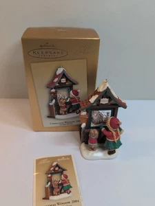 VTG Hallmark Keepsake Ornament Club Exclusive Christmas Window 2004 with Card - Picture 1 of 6