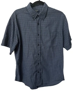 Dockers geknöpftes kurzärmliges Baumwollhemd für Erwachsene Größe Medium für Herren gebraucht, in einwandfreiem Zustand - Bild 1 von 3